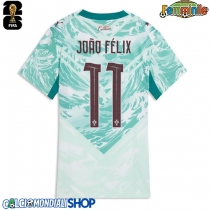 Maglie da calcio Portogallo Joao Felix #11 Seconda Maglia Femminile Mondiali 2026  Manica Corta